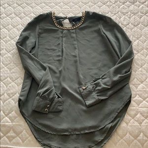 Rue 21 blouse long sleeve shirt